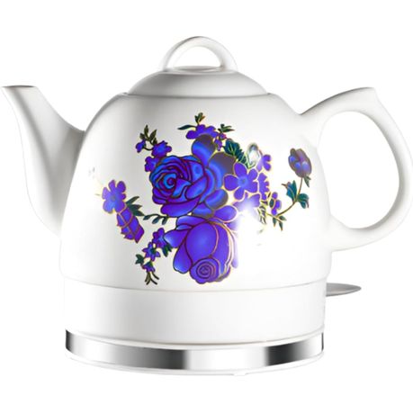 1.2L Ceramic Electric Kettle with 360 Rotating Base, 1500W Power