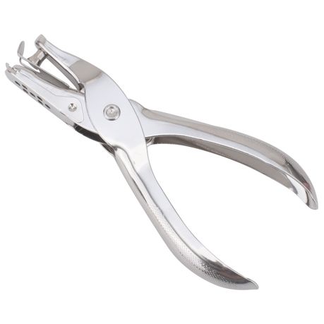 1 Hole Metal Plier Punch, 8 Sheets Silver