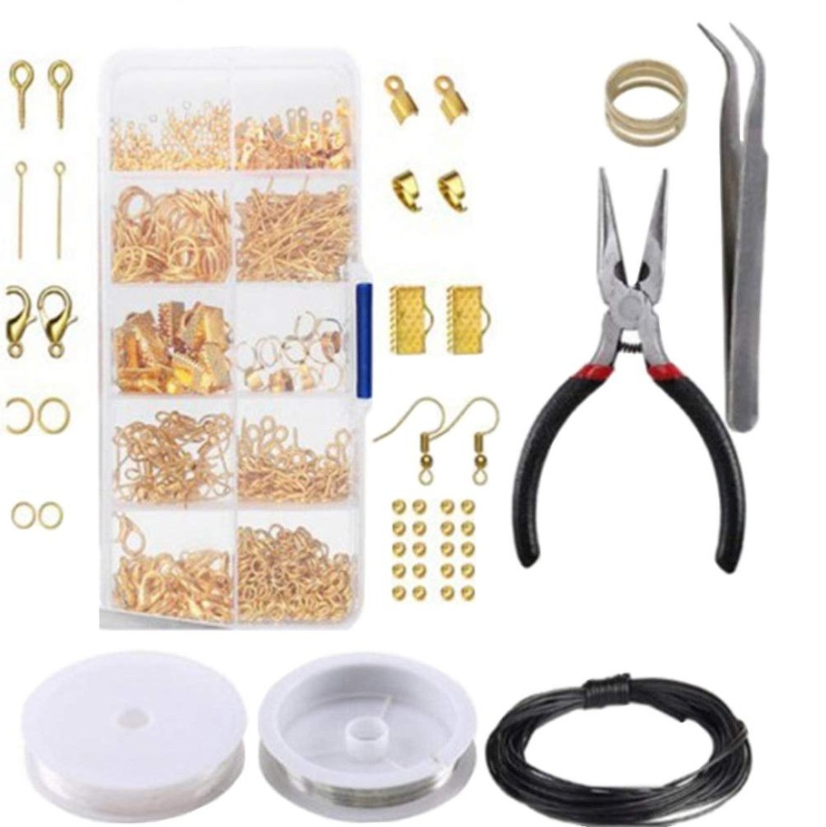 10 Grid Jewelry Making Repair Tool Kit