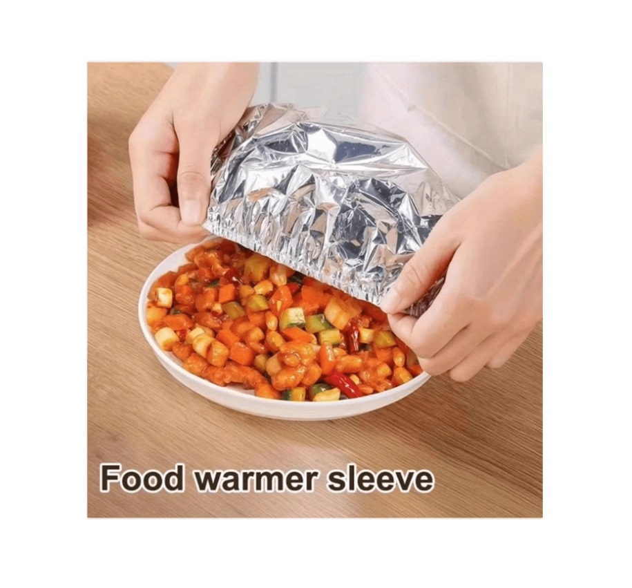 10 Pack Stretchable Food Heat Foil Shields variant image 4