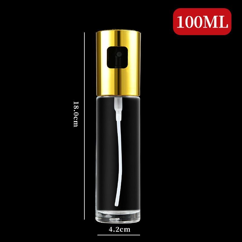 100ml Gold Glass Oil & Vinegar Spray Bottle variant image 5