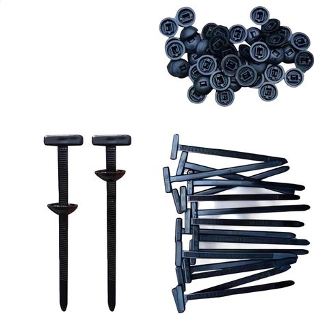 100Pcs Self-locking Nylon Cable Ties for Car Repair, Home Cable Management