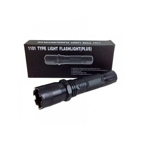 1101 Rechargeable Strong-Light Flashlight – Black variant image 3