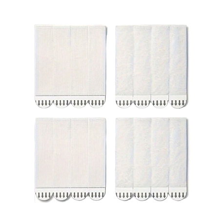 12 piece Picture Hanging Strips Hook and Loop Tape Picture Hanger -16x70mm