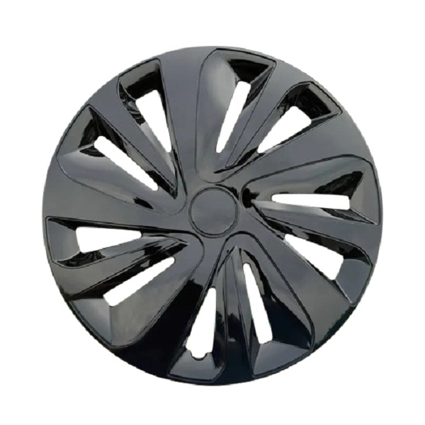 14-Inch Universal Fit Black Wheel Hub Covers