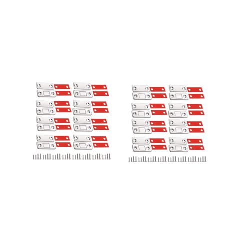 16 Piece Stainless Steel Door Catch for Cabinet