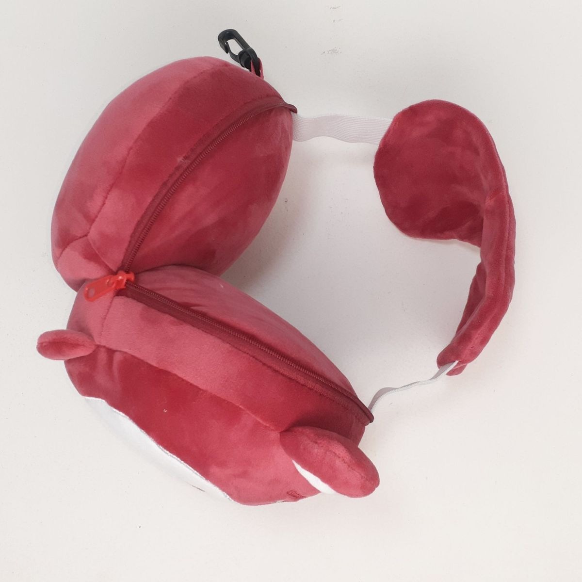 2-in-1 Travel Neck & Eye Pillow - Red variant image 3