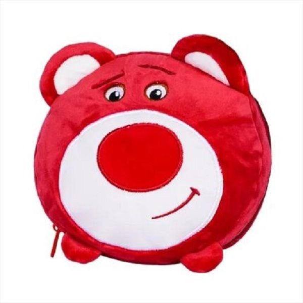 2-in-1 Travel Neck & Eye Pillow - Red