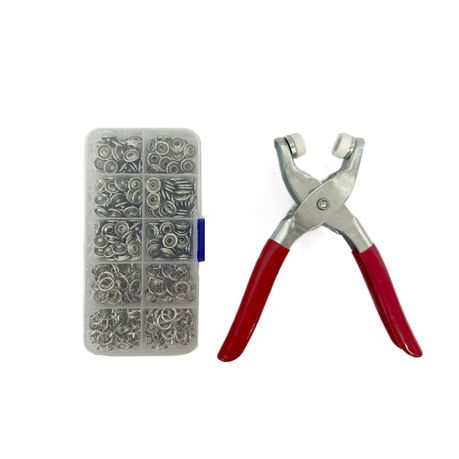 2 PACK 100 Piece Snap Button Kit
