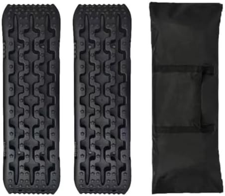 2-Pack Heavy-Duty Off-Road Recovery Traction Boards for Mud, Sand & Snow