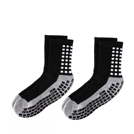2 Pairs Of Football Socks - Black