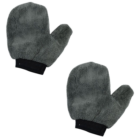 2 Piece Car Washing Gloves