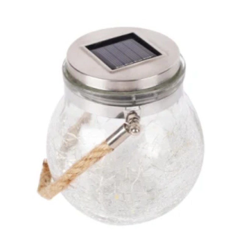 20 Led Solar Crack Ball Light