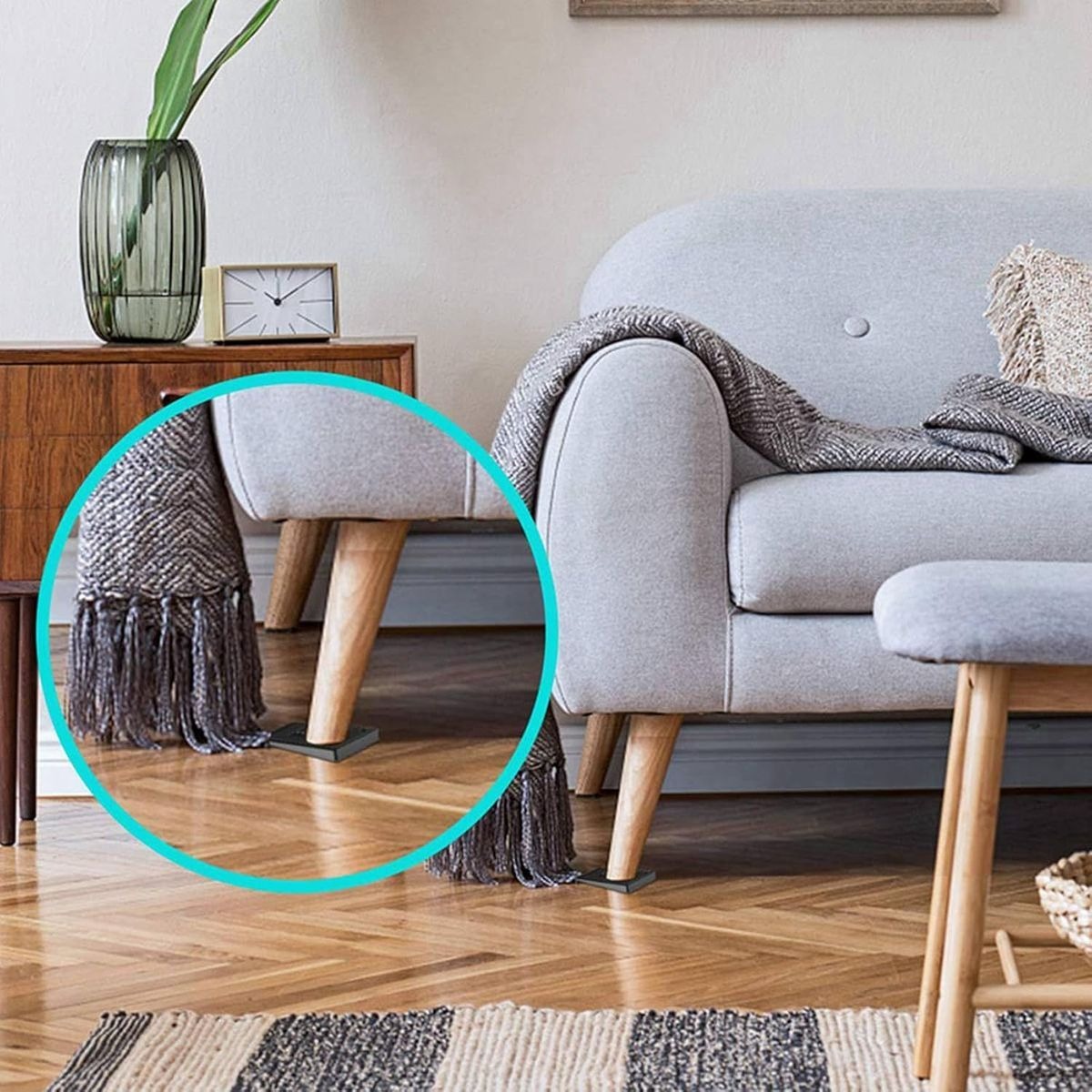 20-Piece Non-Slip Furniture Levelling Pads variant image 5