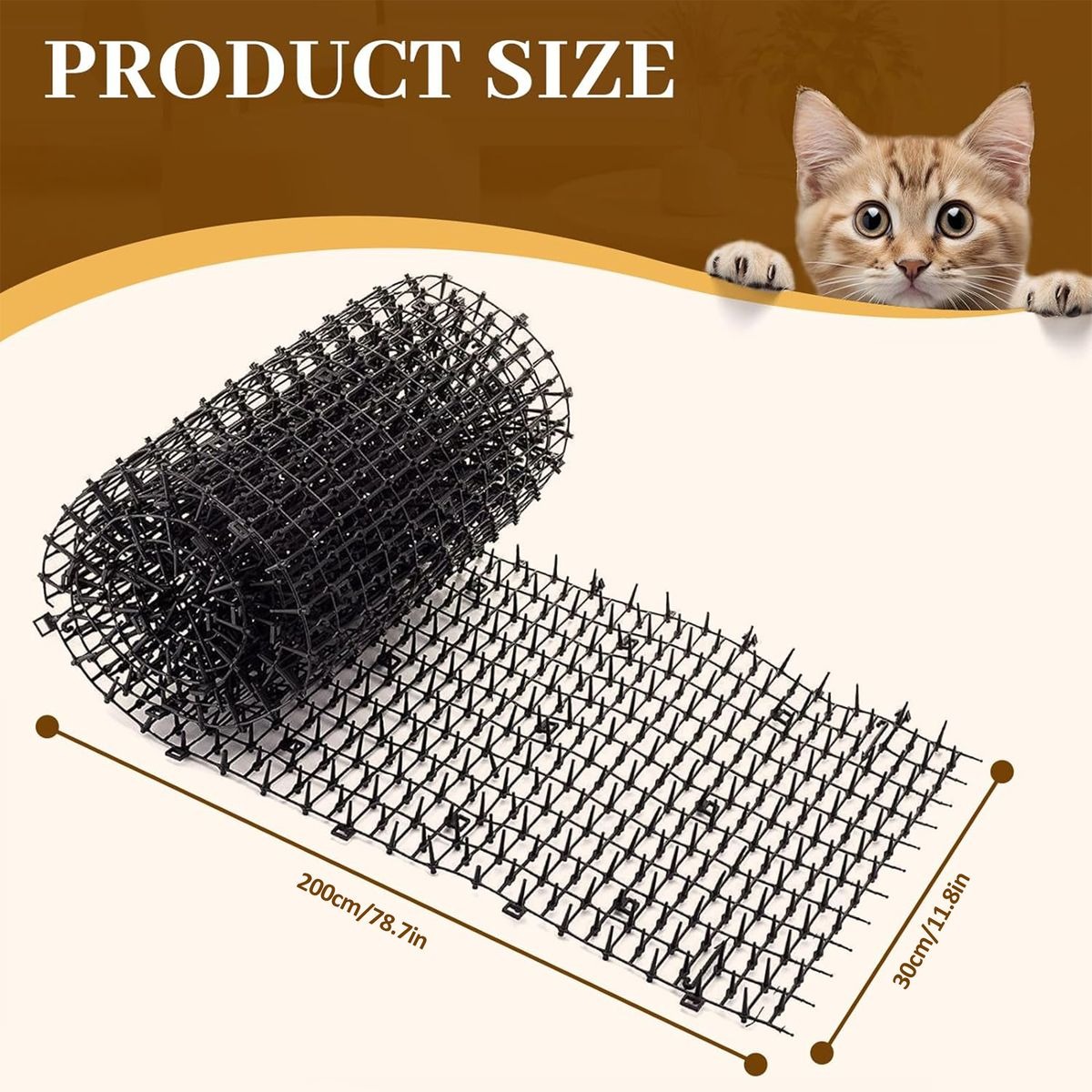2M Cat Scat Mat with Spikes | variant image 2