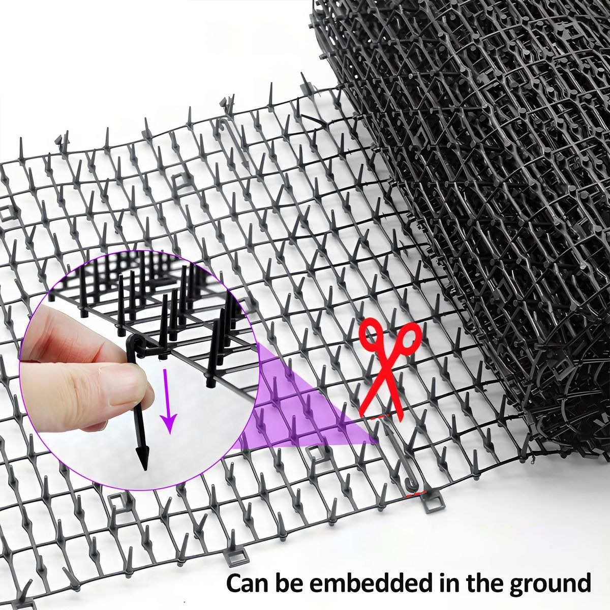 2M Cat Scat Mat with Spikes | variant image 4