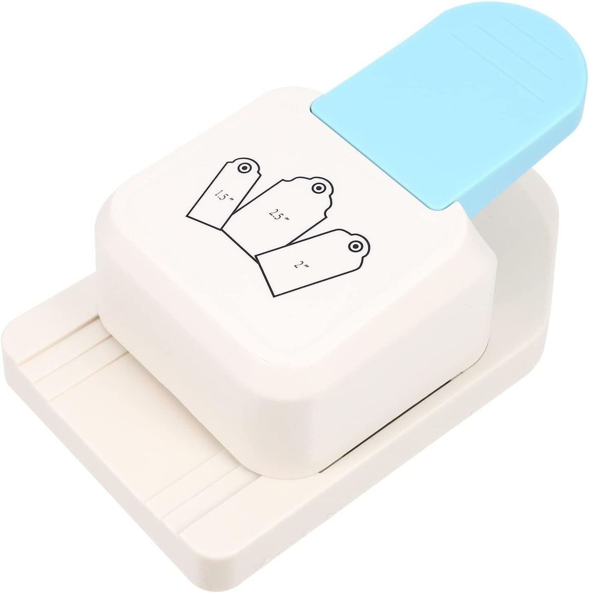 3-in-1 Tag Punch Tool for Paper Crafting and Card Making