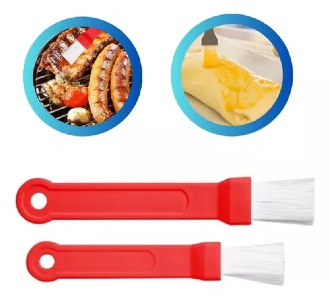 3-Piece Silicone Pastry Brush Set for Baking, Cooking & Grilling variant image 4