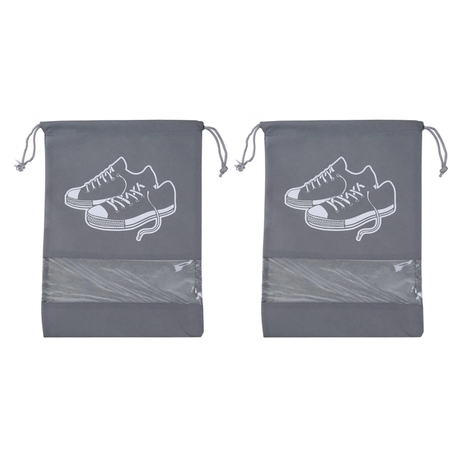 32 x 43cm Lightweight Shoes Storage for Travel 2 pieces