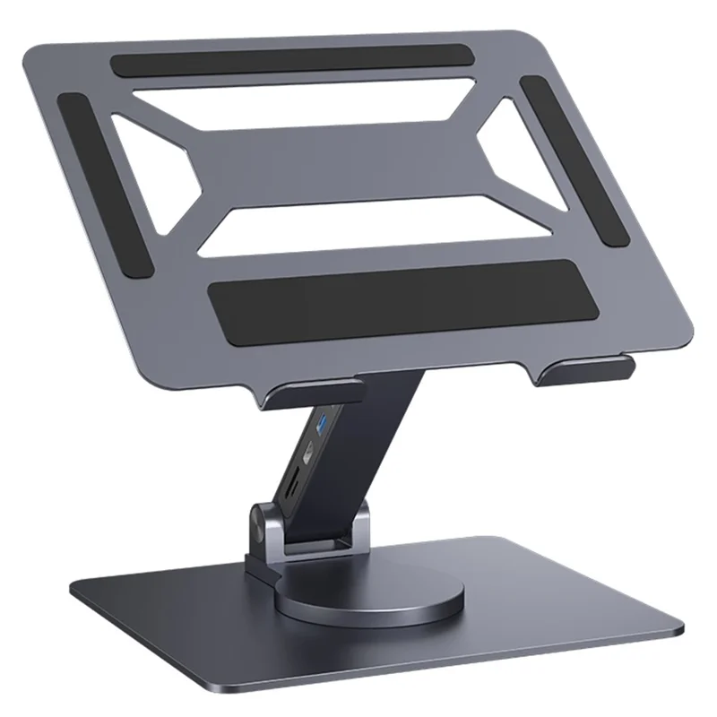 360° Adjustable Rotating Aluminum Laptop & Notebook Stand Docking Station