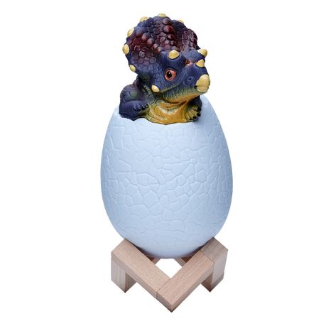 3D Dinosaur Egg Night Light Toy, Portable Color Changing, Kids lamp,