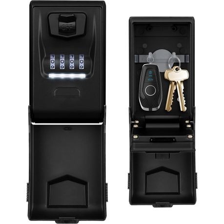4-Digit Combination Key Lock Box with Wall Mount variant image 3