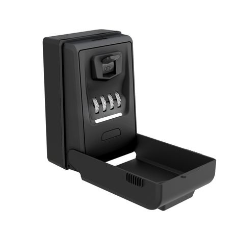 4-Digit Combination Key Lock Box with Wall Mount