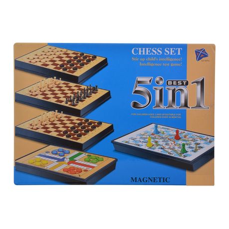 5-in-1 Home Entertainment Game Set