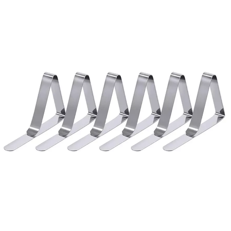 6 Pack Metal Tablecloth Clips- RK-17