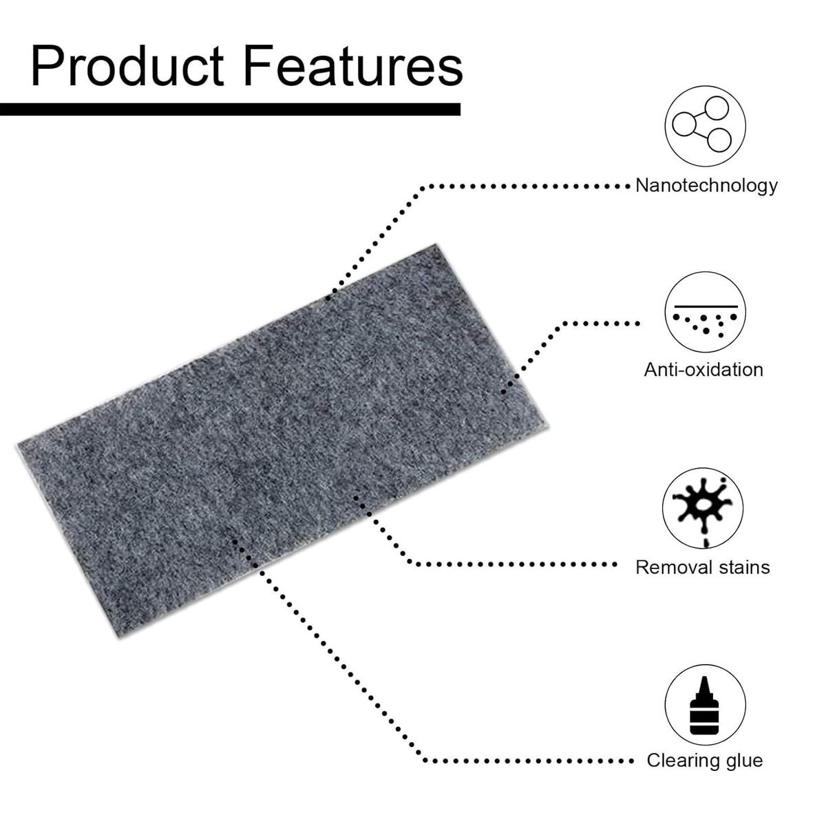 6-Piece Car Paint Scratch Repair Cloth Set variant image 4