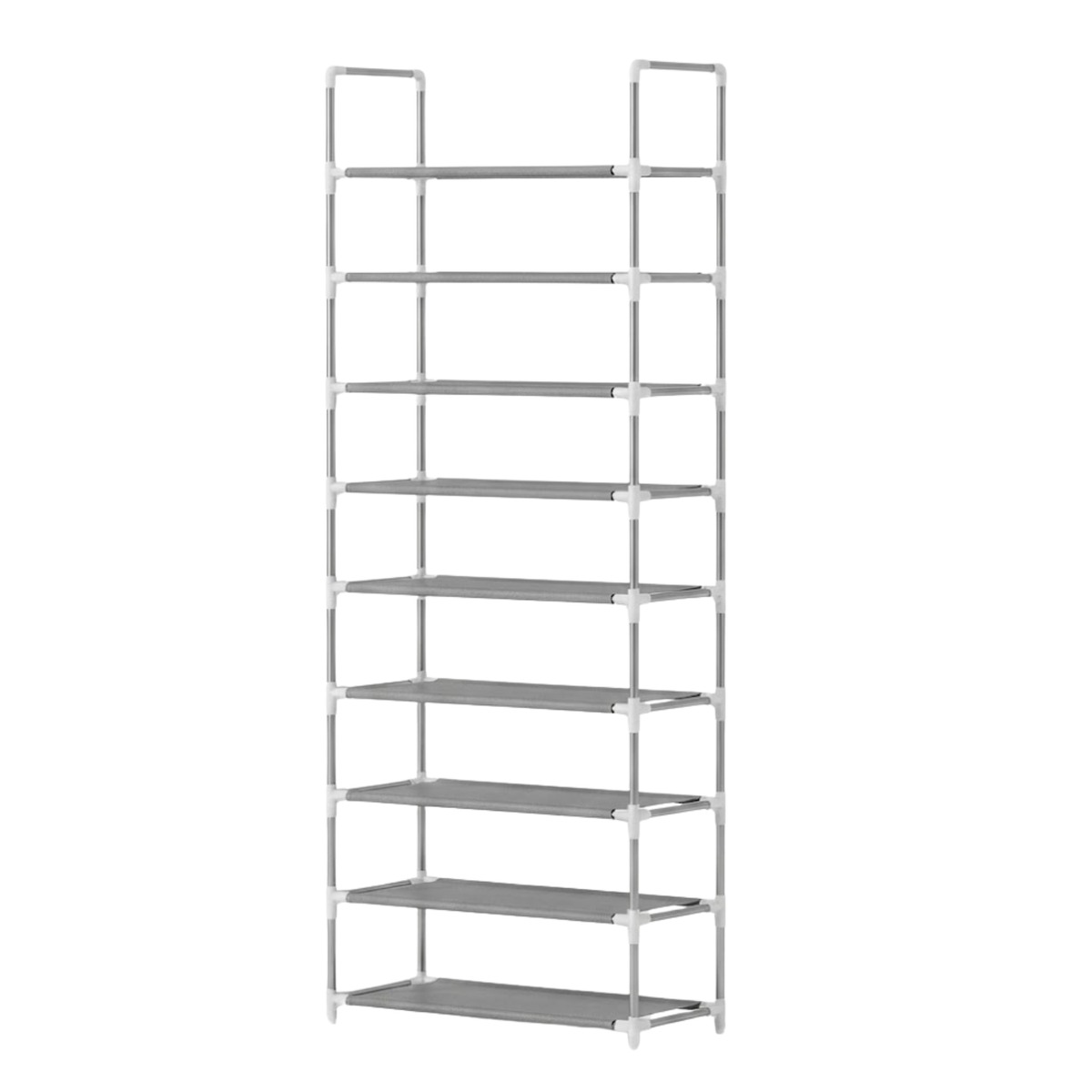 9-Tier Metal Shoe Rack Organizer - Space Saving Storage Shelf-158cm x 60cm