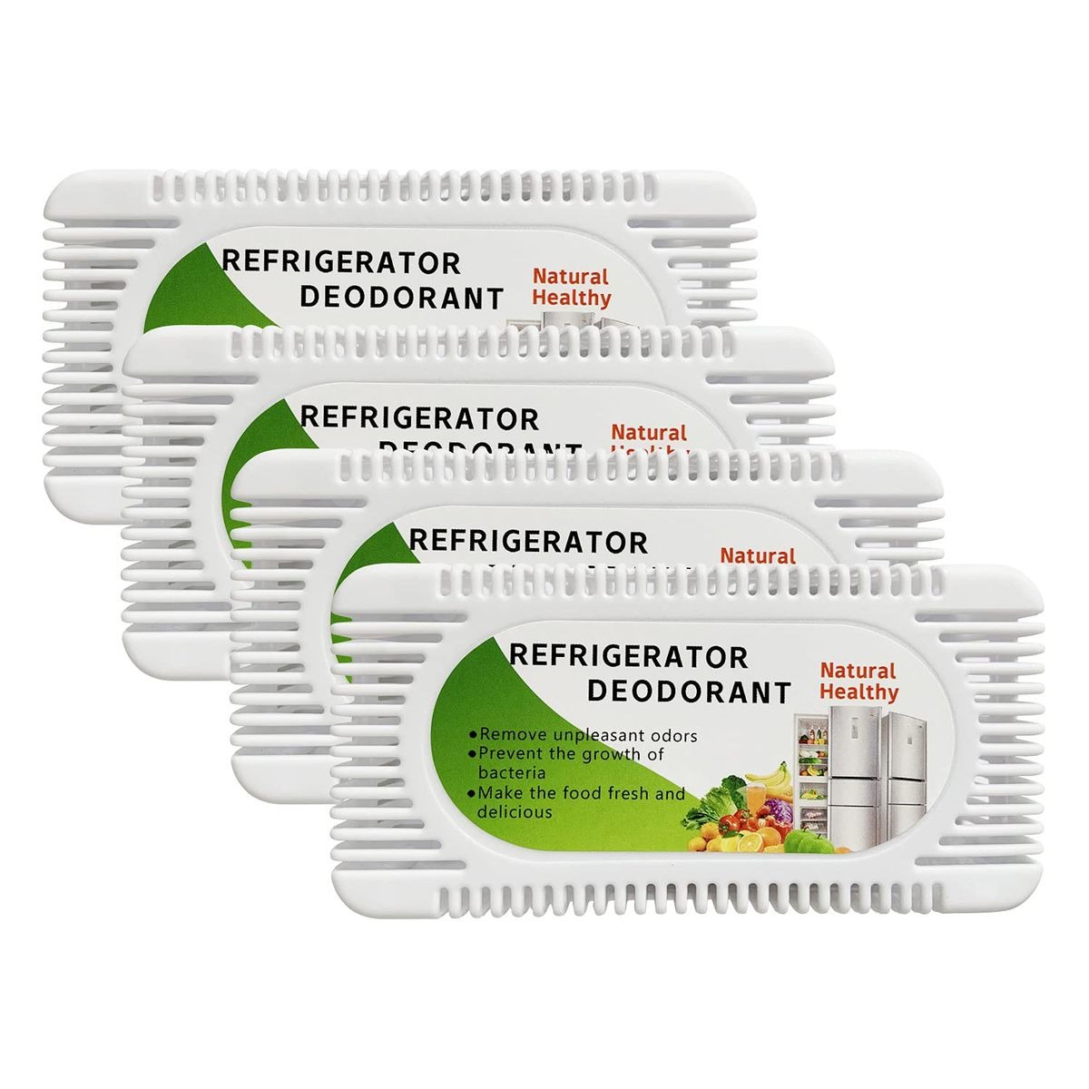 Activated Charcoal Fridge & Freezer Odour Eliminator – 4 Pack