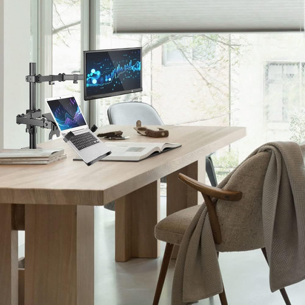 Adjustable Laptop Monitor Arm Stand for Desk Setup variant image 4