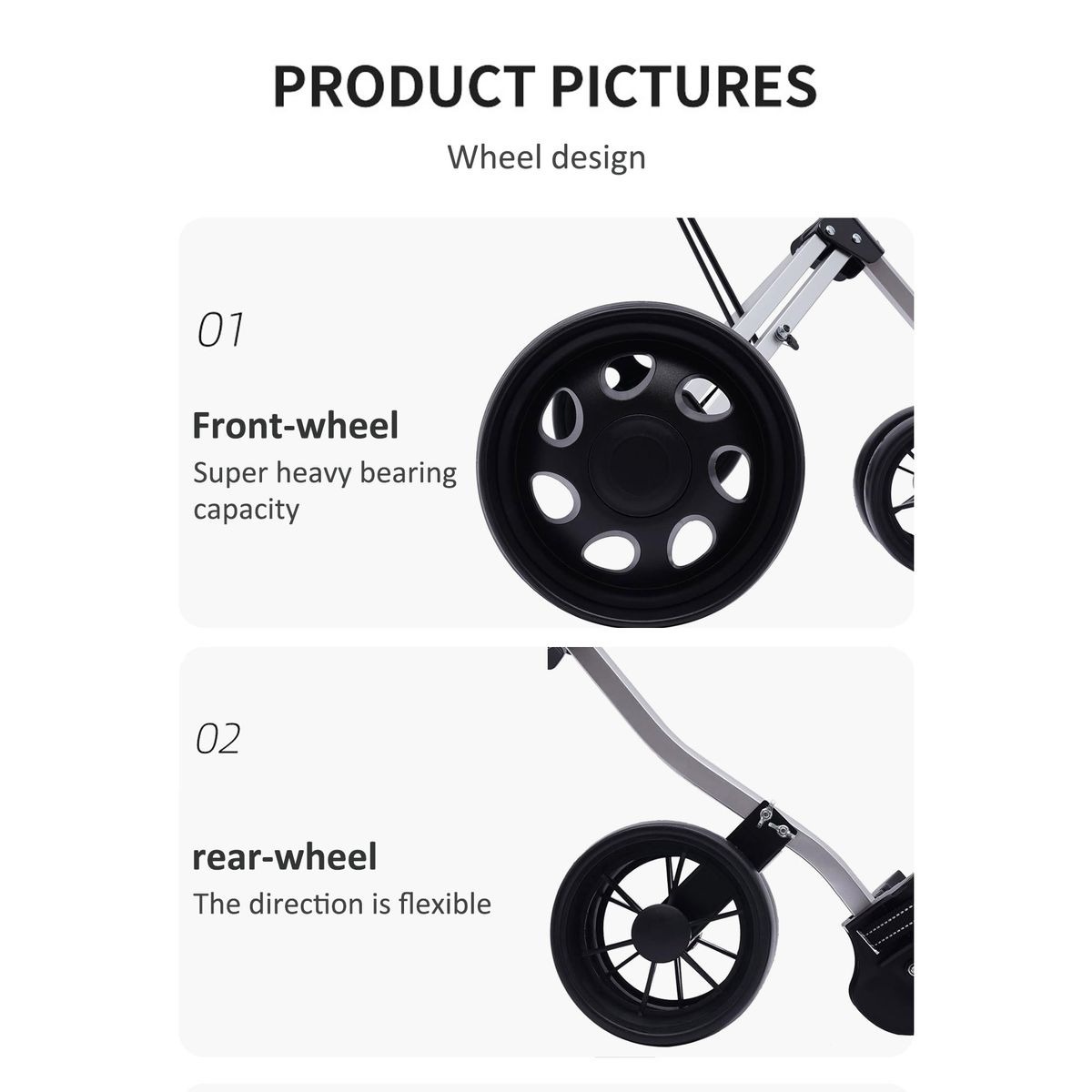 Aluminium 4 Wheel Golf Cart variant image 4