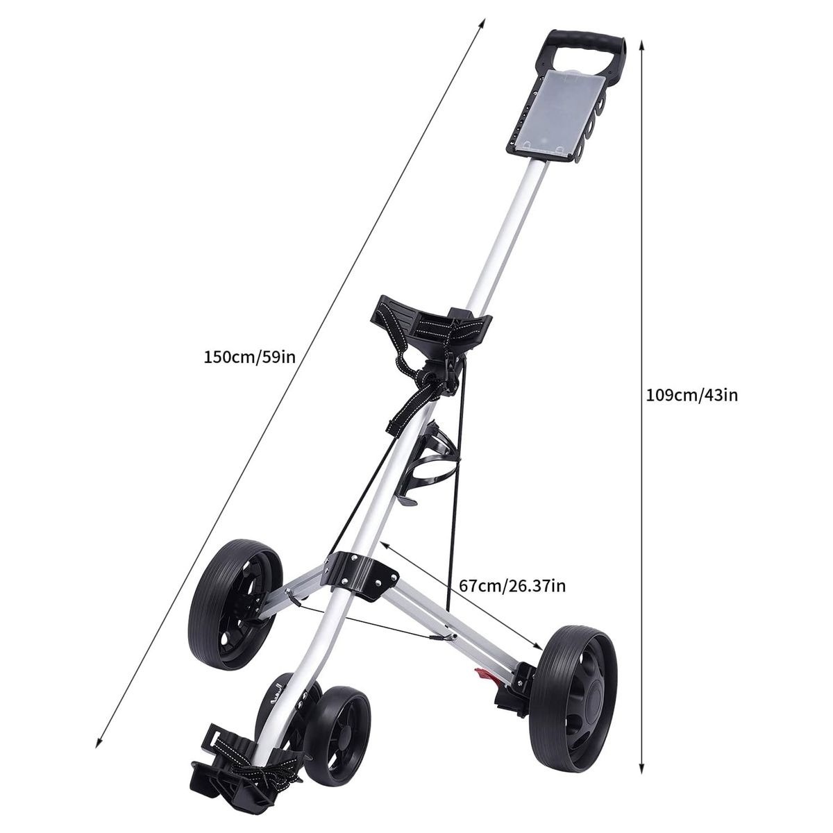Aluminium 4 Wheel Golf Cart variant image 5