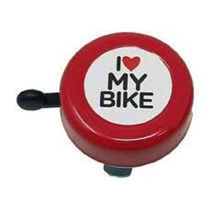 Aluminum Handlebar Bicycle Bell Horn - Red