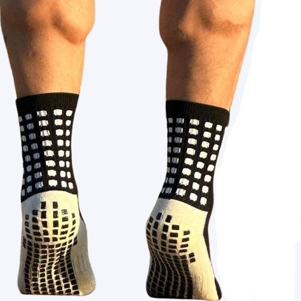 Anti Slip Grip Soccer Socks-Black variant image 2