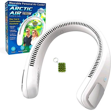 Arctic Air Wearable Personal Air Cooler - Additional Free Free Key Holder