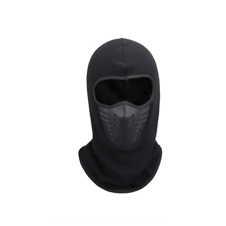 Balaclava Face Mask Winter Fleece Windproof Ski Mask for Men and Women - Black