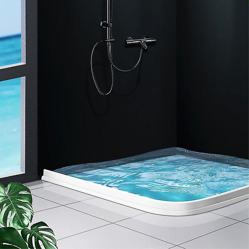 Bathroom Water Dam Barrier Strip for Shower Floor and Door variant image 2