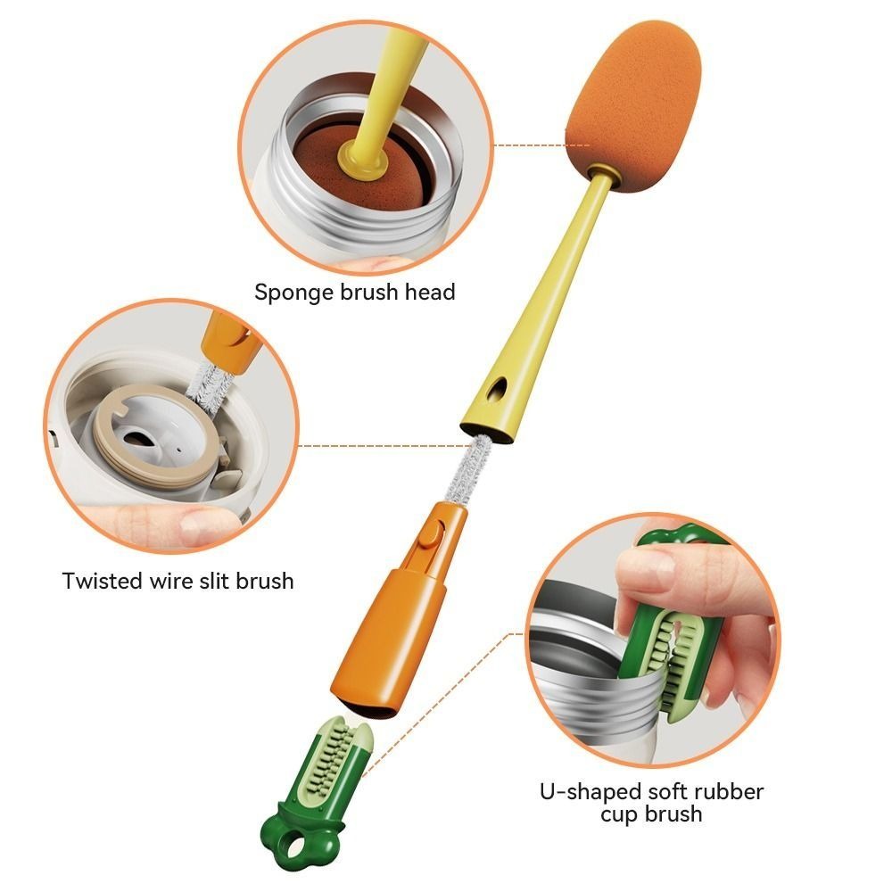 Best 3-in-1 Multi Bottle Cleaning - Yellow, Orange variant image 2