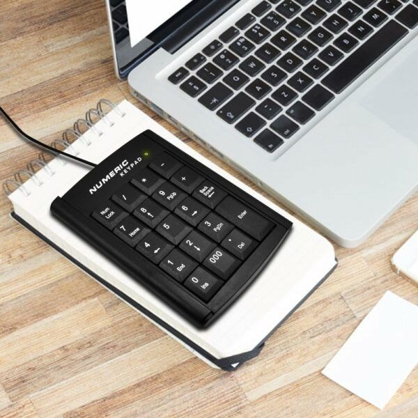 Black USB Wired Numeric Keypad variant image 2