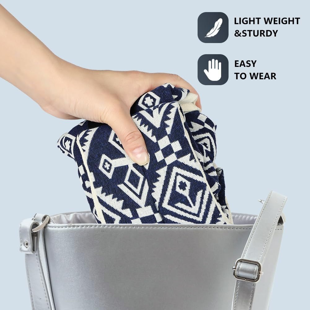 Blue Baby Sling Carrier – Newborn & Toddler Wrap variant image 6