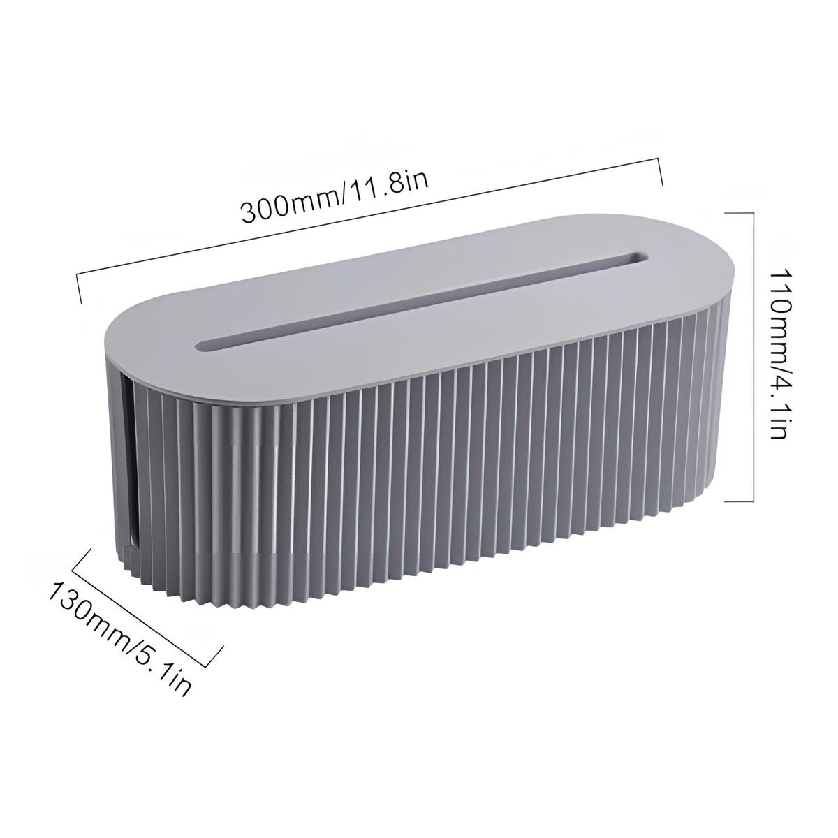 Cable Management Box Grey variant image 6
