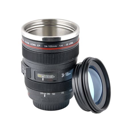Camera Lens Coffee Cup