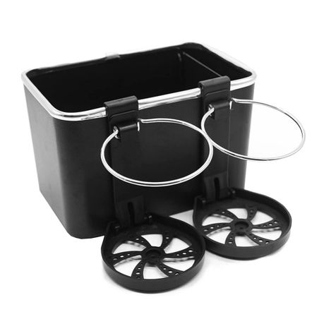 Car Paper Box Hanging Armrest Box Storage Box Cup Holder