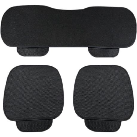 Car Seat Cover Pad 3pcs- Black