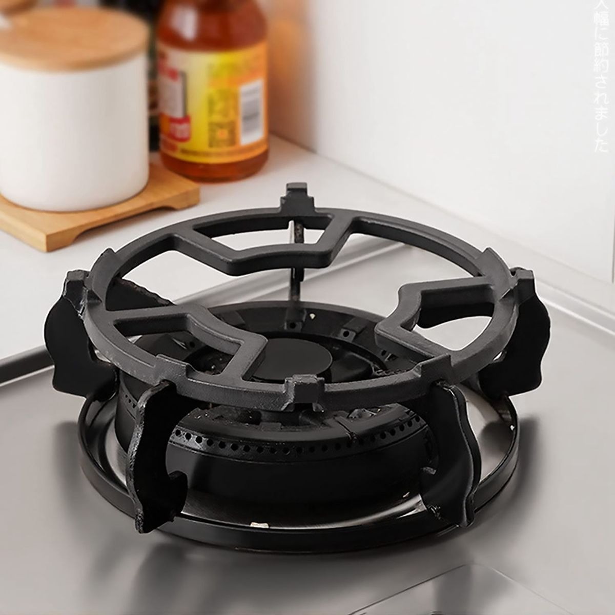 Cast Iron Wok Pan Support Ring for Gas Hob Burners variant image 2