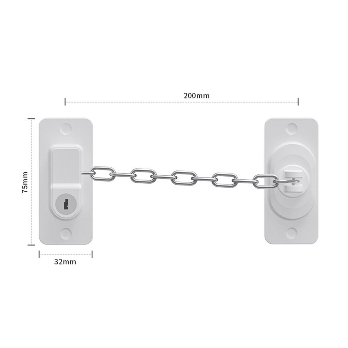 Child Safety Lock for Cabinets and Drawers variant image 2