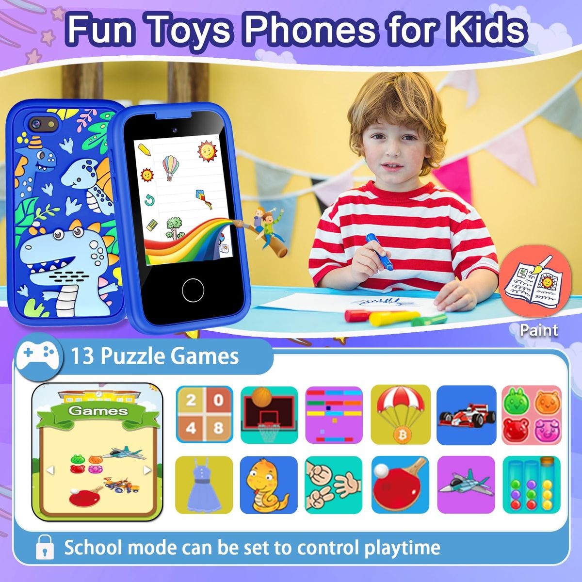 Children’s Toy Cell Phone – Fun Learning Pretend Play Toy variant image 4